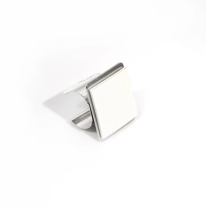 Office Accessories Silvery Color Pen Holder With Adhesive Tape Notebook Clip Pen Pencil Holder