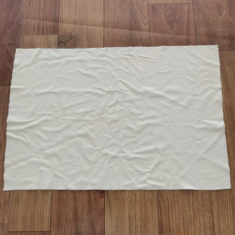 Fashion natural sheepskin chamois leather for car polishing car cleaning cloth