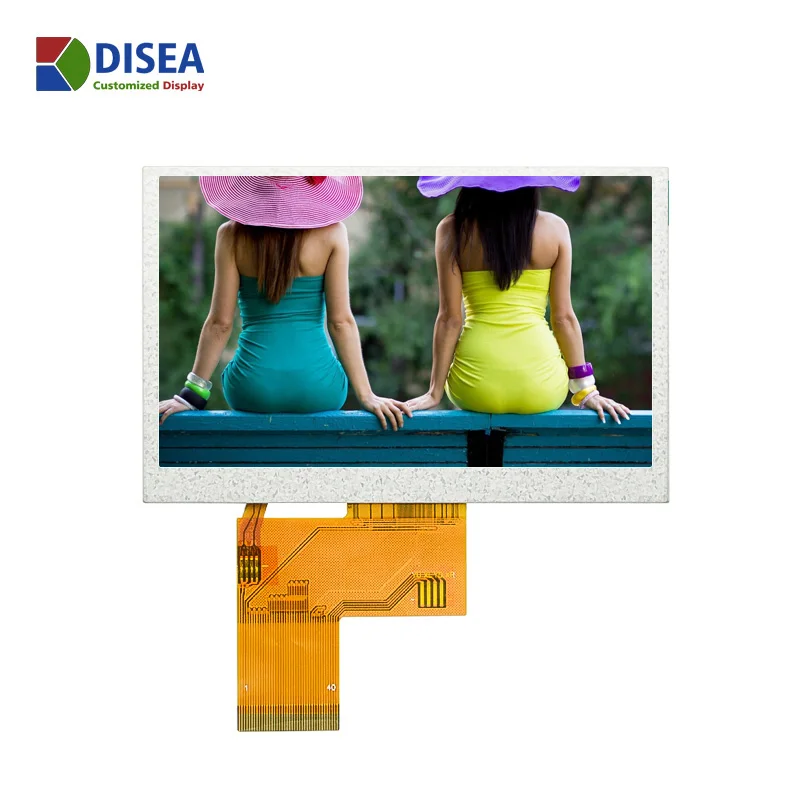 DISEA 24bit RGB Interface TFT LCD Screen 4.3 inch TFT Module for industrial and Medical