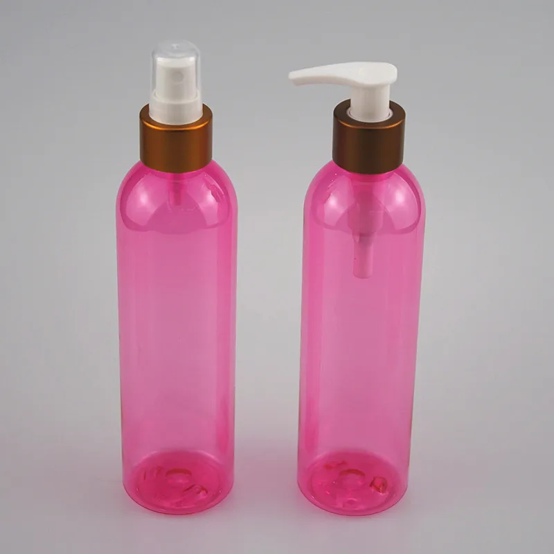 1oz 2oz 4oz 5oz 6oz  8oz 9oz 10oz 16oz 32oz Plastic cylinder skincare cosmetic aluminum metal shampoo bottle