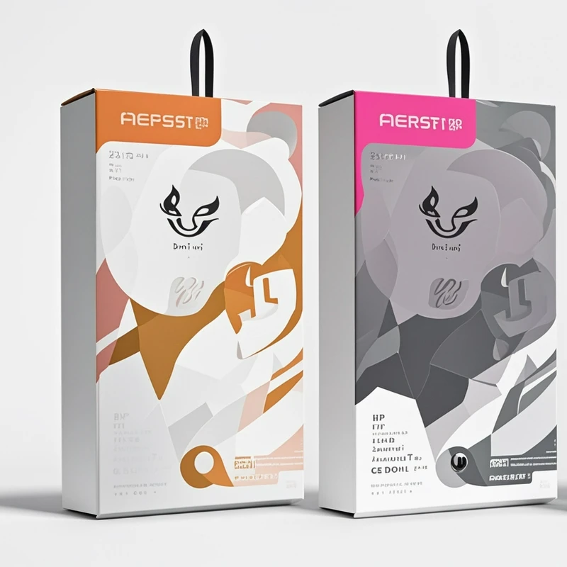Custom USB Data Cable Retail Packaging All-Hanging Electronic Products Paperboard Carton Box with Stamping for Hang Displays