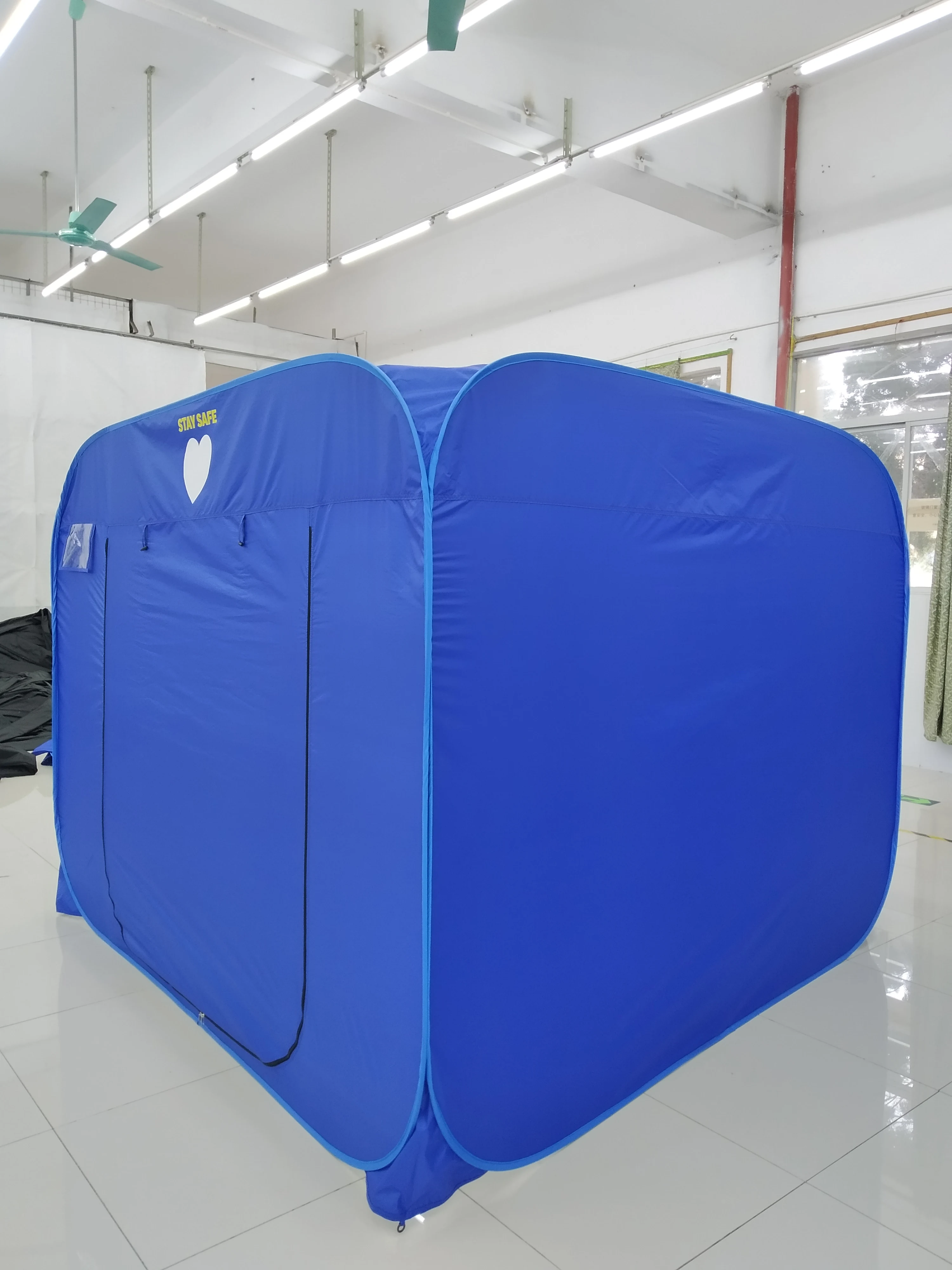 WZFQ модульный внутренний укрытие для аварийной эвакуации с поролоновой прокладкой переносная Выдвижная кубическая карантинная палатка беженцев