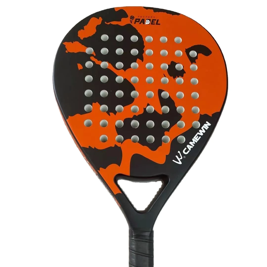 Multi Material Durable Professional Graphite Tear Shape Padel Racket Paddle Tennis Rackets