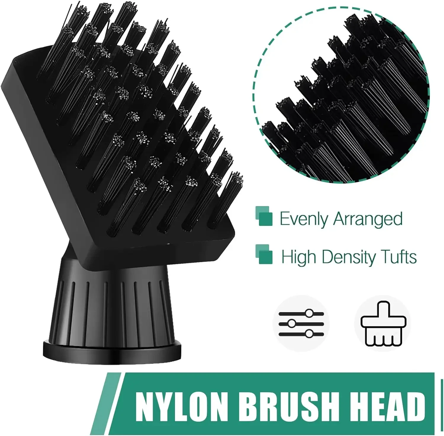 Custom Logo Portable Golf Club Spray  Brush Large Nylon-Bristles Head Cleaning Brush