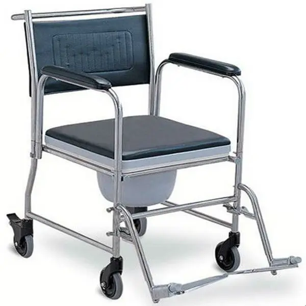 Health care products household medical devices folding reclining wheelchairs commode chair with wheels