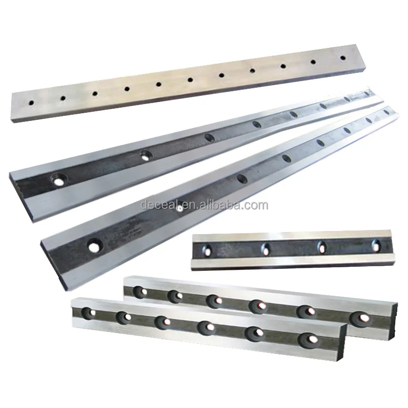 Guillotine shear blade for hydraulic numerical control swing gate type shearing machine