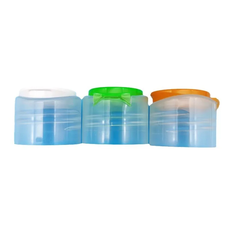 24mm two-colour cosmetic flip cover plastic cap