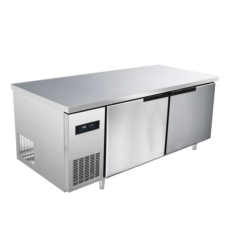 2 Door Direct Cooling Under-counter Refrigerator Commercial Food Refrigeration Equipment