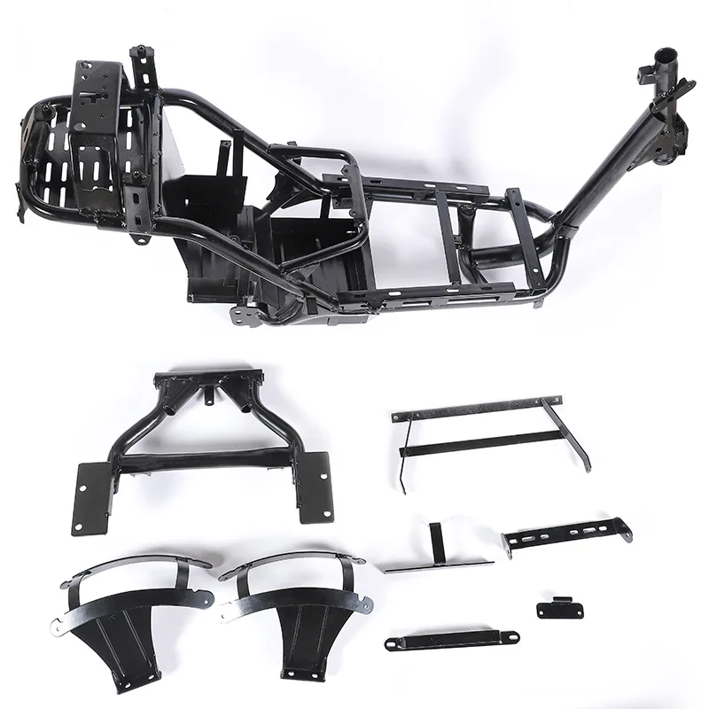 Factory custom electric motorcycle scooter frame and new energy spare parts support OEM/ODM