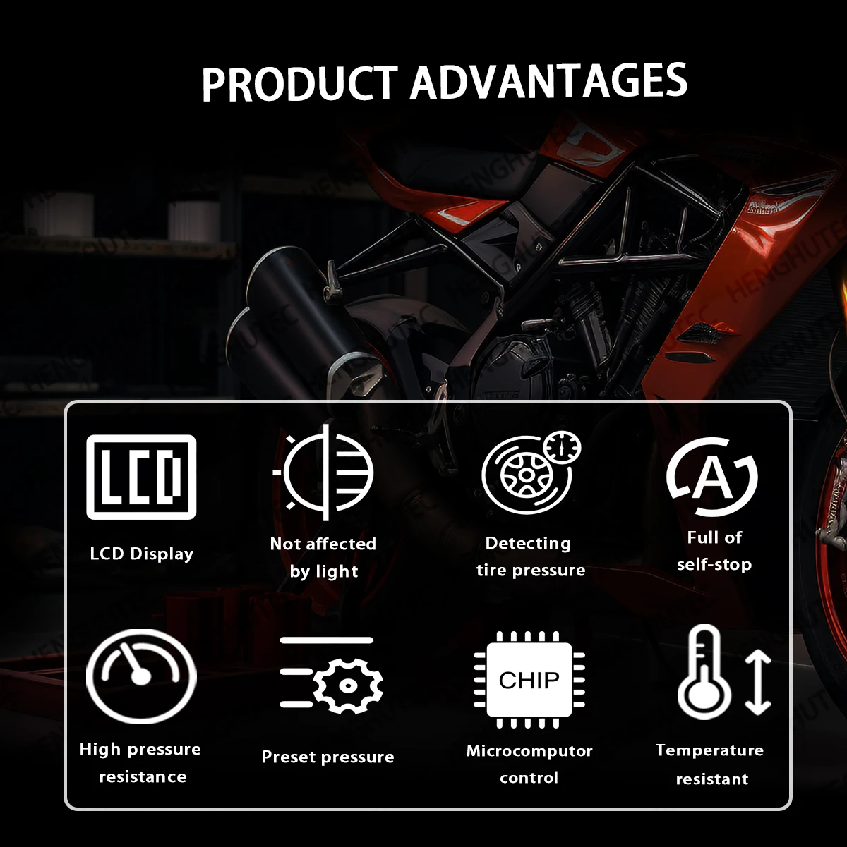 Professional Wall-Mounted Digital Tire Inflator - Safe and Automatic for Car Repair Shops