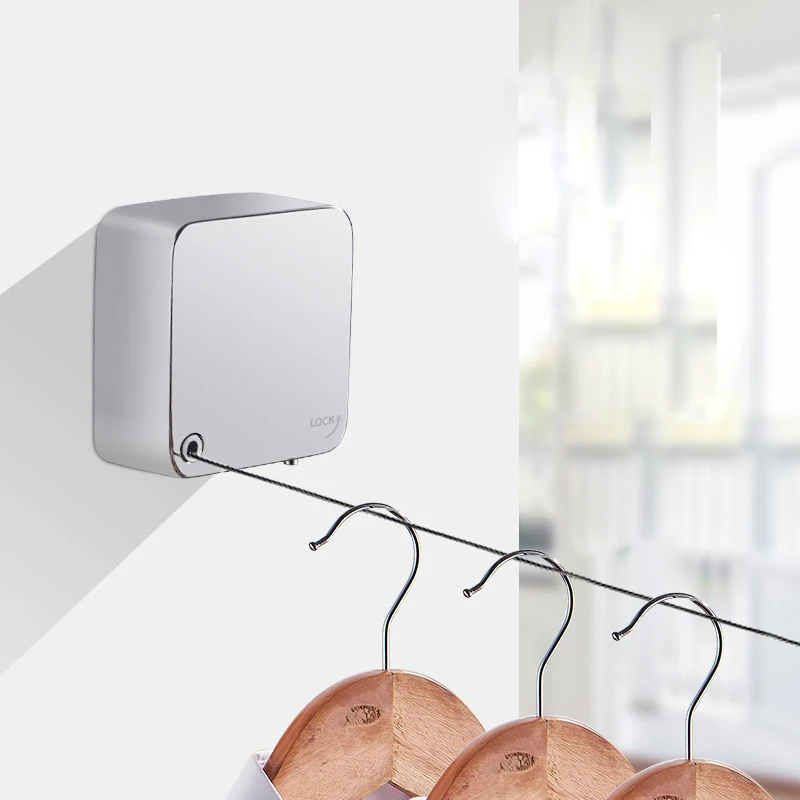 indoor clothes stainless steel clothesline recycle line,drying rope washing line retractable,clothes hanging wire clotheslines