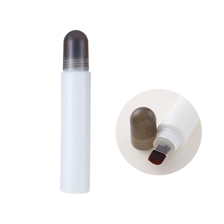 Soft PE Squeeze Tube with Brush Applicator for Hair Dying Cream Hair Conditioner