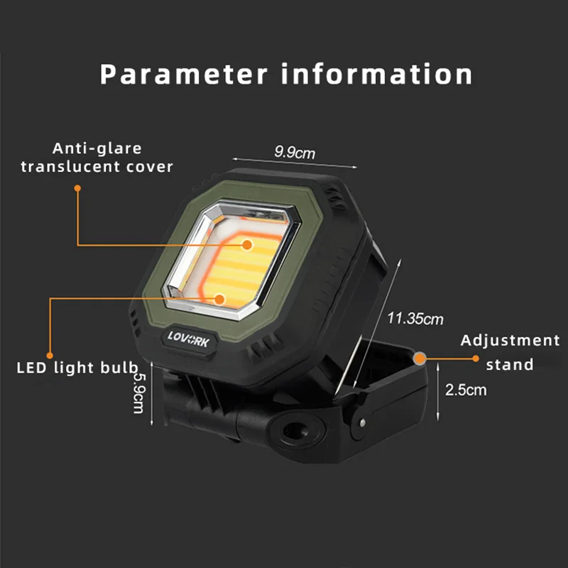 New camping light outdoor lighting tent led 15000mah rechargeable multifunctional hiking light