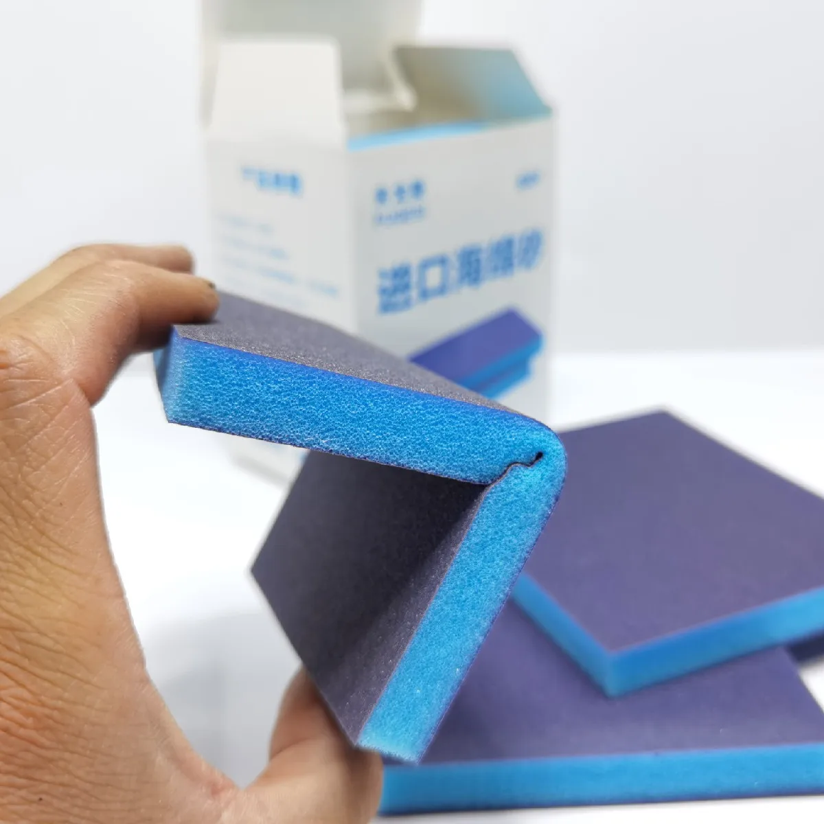 Imported Emery Paper Dry Double-sided Drywall Sanding Sponge Sand Paper