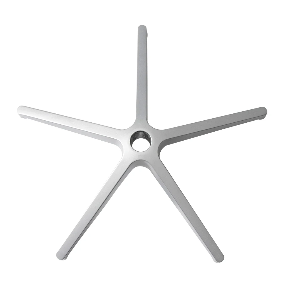 AL343H Radius 343mm Manufacturer office chair spare parts 5 star Chair base Aluminum Swivel