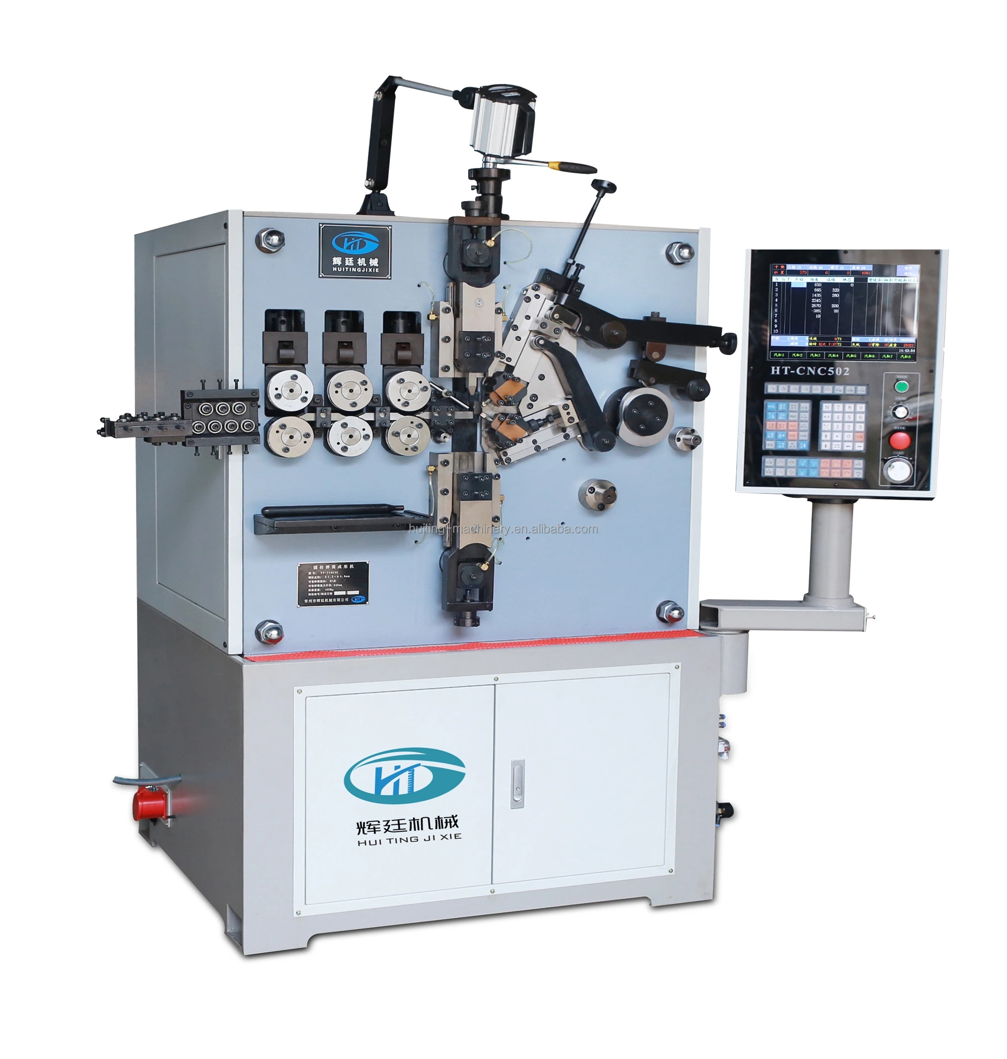 Huiting OEM/ODM maquinas de fabricacion 5 Axis Cnc Forming Automatic Roll Making Machine Spring Machinery