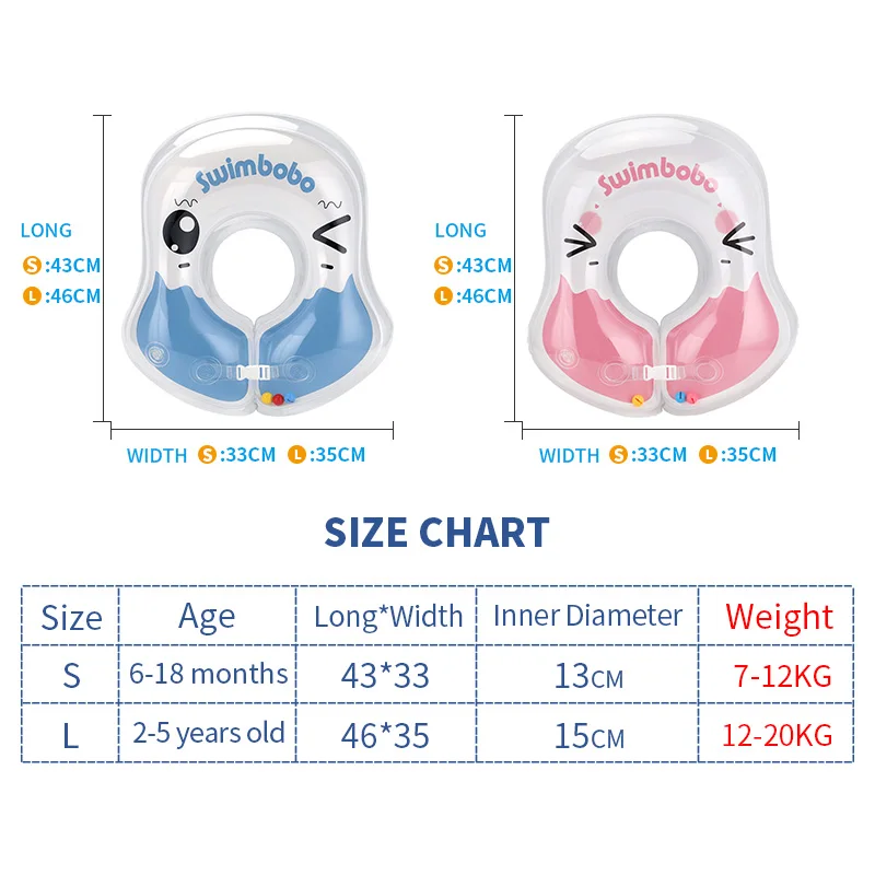 Swim Wholesale Hot Sale blue baby underarm ring inflatable water float swim buoy