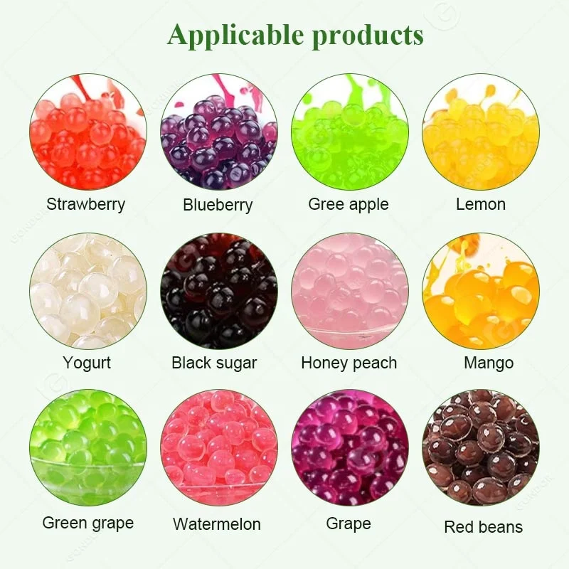 Automatic Mini Bobba Jelly Bubble Tea Maker Tapioca Pearl Make Small Ball Popping Boba Machine for Sale