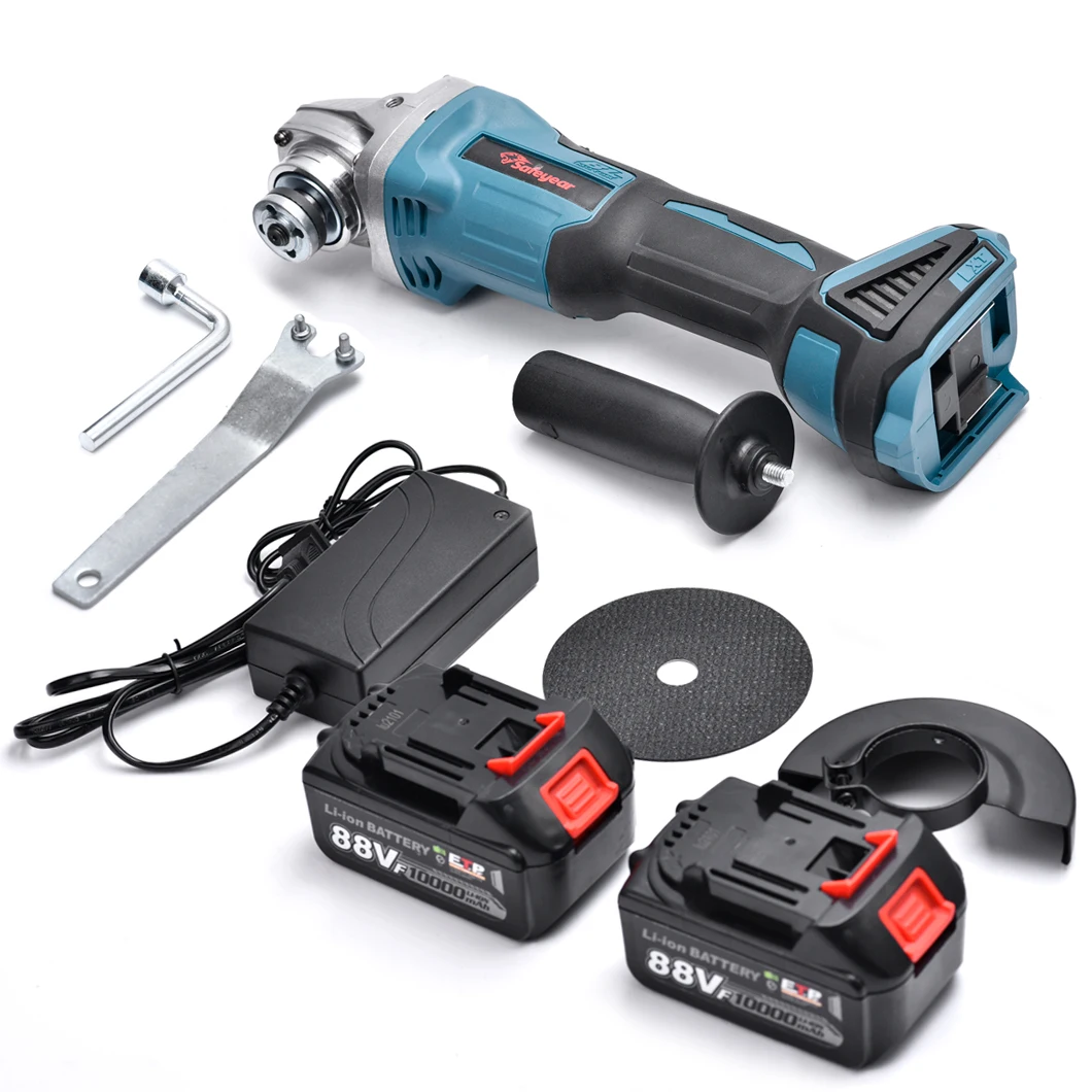 
21V Durable Custom Jack Hardware Grinding machine cordless Angle Grinder Power Tools 