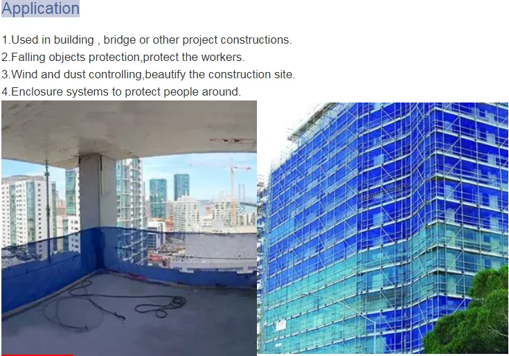 Scaffolding net construction safety/construction debris net/construction building shade net