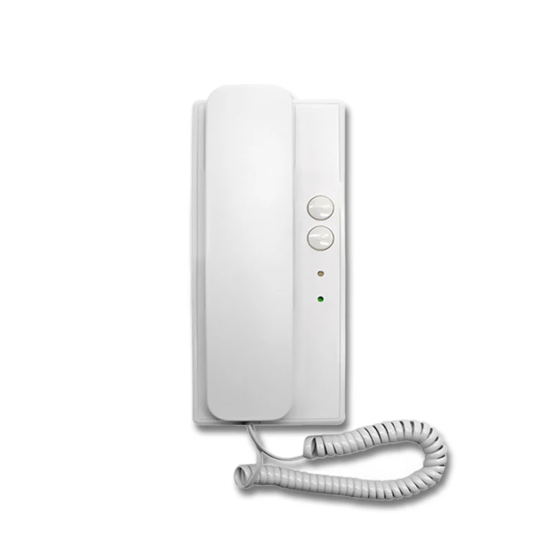 2 wire audio doorphone intercom doorbell handset for 1/2/3/4 multi apartments