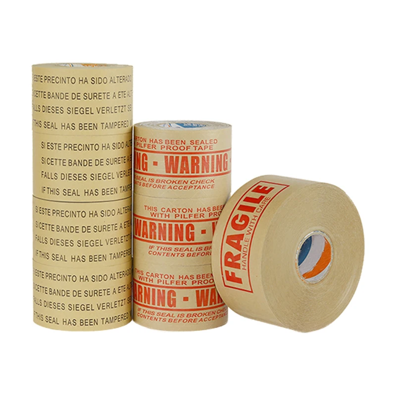 Paper Gummed 140U Banding Sealing Gum Seal Packaging prime water activated packing kraft paper tape