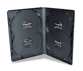Digi 14mm Double Tray  Blu-ray DVD Case with Blu-ray logo embedded