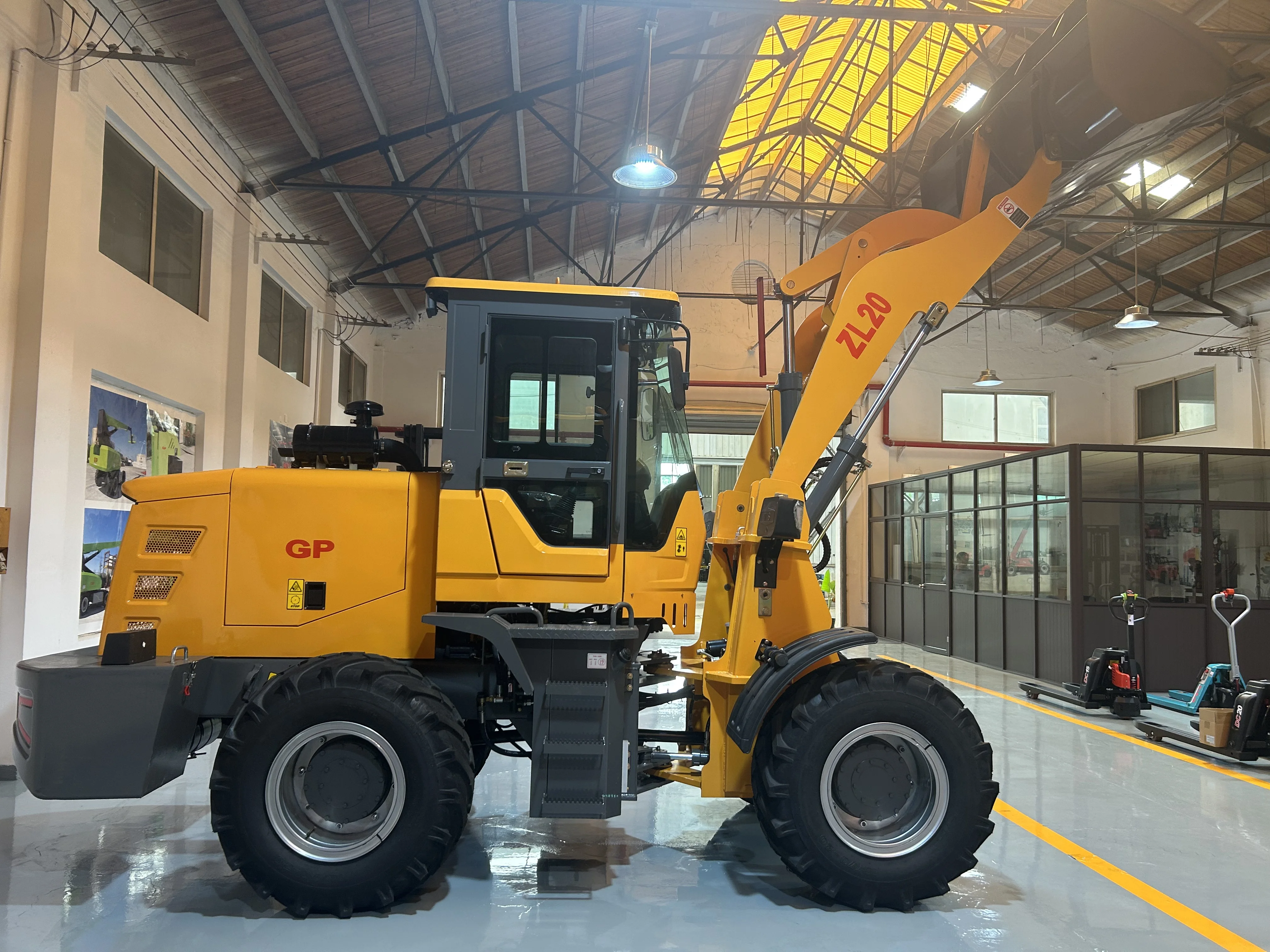 China 2t Mini Wheel Loader Small Front End Loader