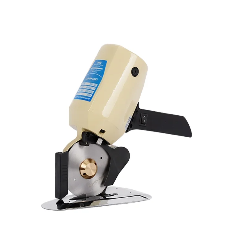 New arrival RSD-100 extra thin base plate cutting machine high power round knife cloth cutting machine