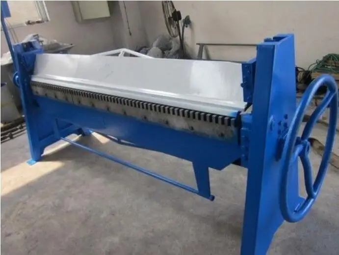 DDM folding machine duct 1.2x2000 tdf flange duct manual folding machine