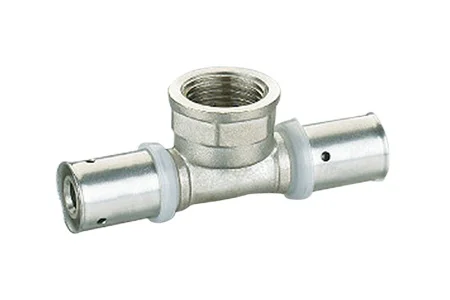 Tubomart OEM T16 Equal Tee Press Fitting for Gas/Water System with EPDM O-ring high quality