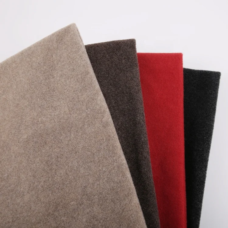 
Various kinds of colors velvet 100 polyester needle punched non woven fabric fleece shoes material fabric 