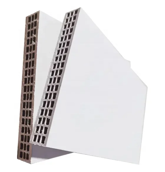 China manufacturer plastic construction formwork concrete board hollow pp pvc formwork