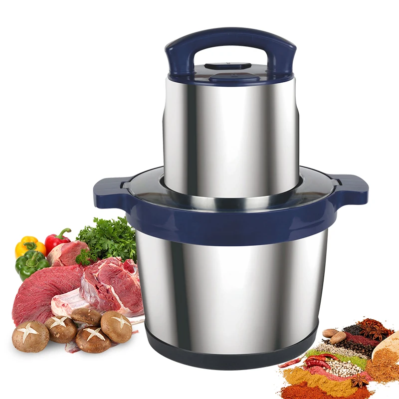 wholesale commerical big meat grinder electric meat grinder mincer yam pounder machine 6l fufu pounding blender meat