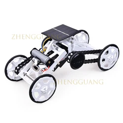 2 in 1 DIY Assemble Battery Power Solar Power STEM Educational Car Toy Smart Climbing Vehicle Solar Toy