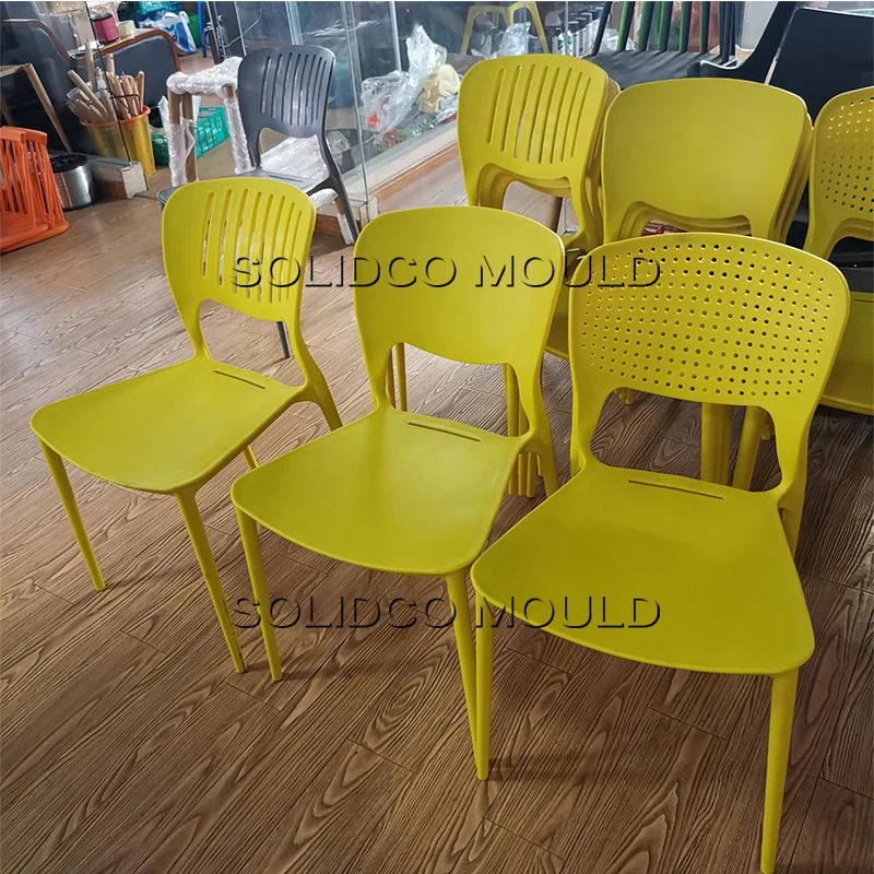 Plastic Household Stool Chair Injection Plastic Folding Chair Mould