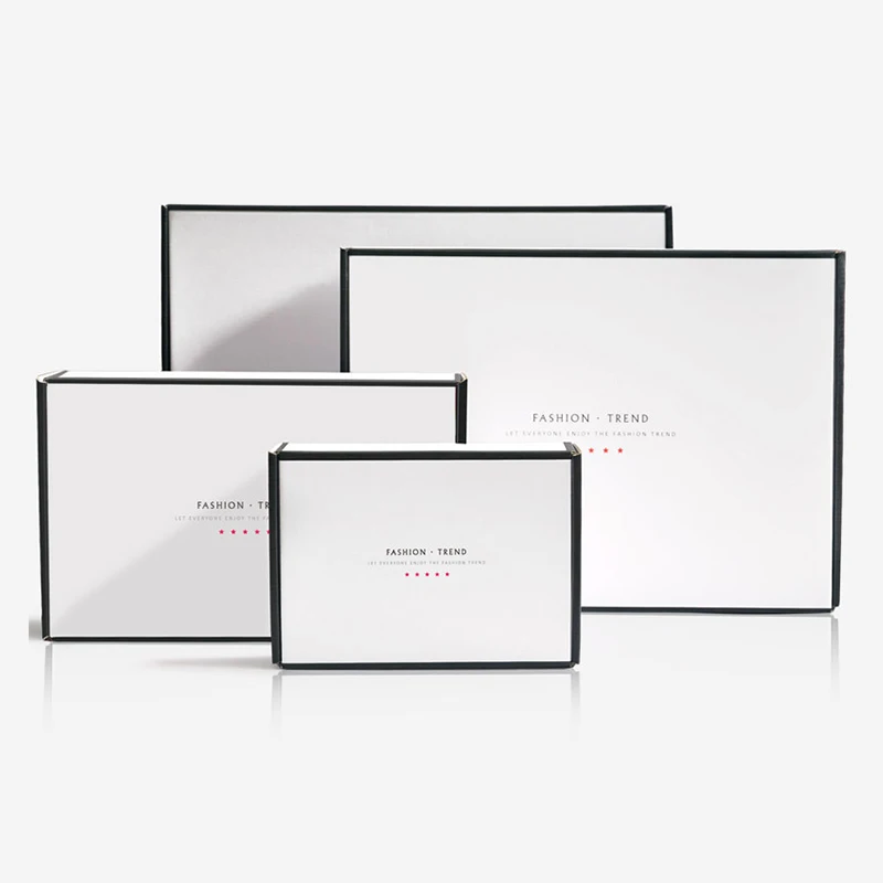 E-Commerce Wholesale Literature Mailer Box Recycled Carton White Personalized Cardboard Corrugated Shipping Boxes With Insert