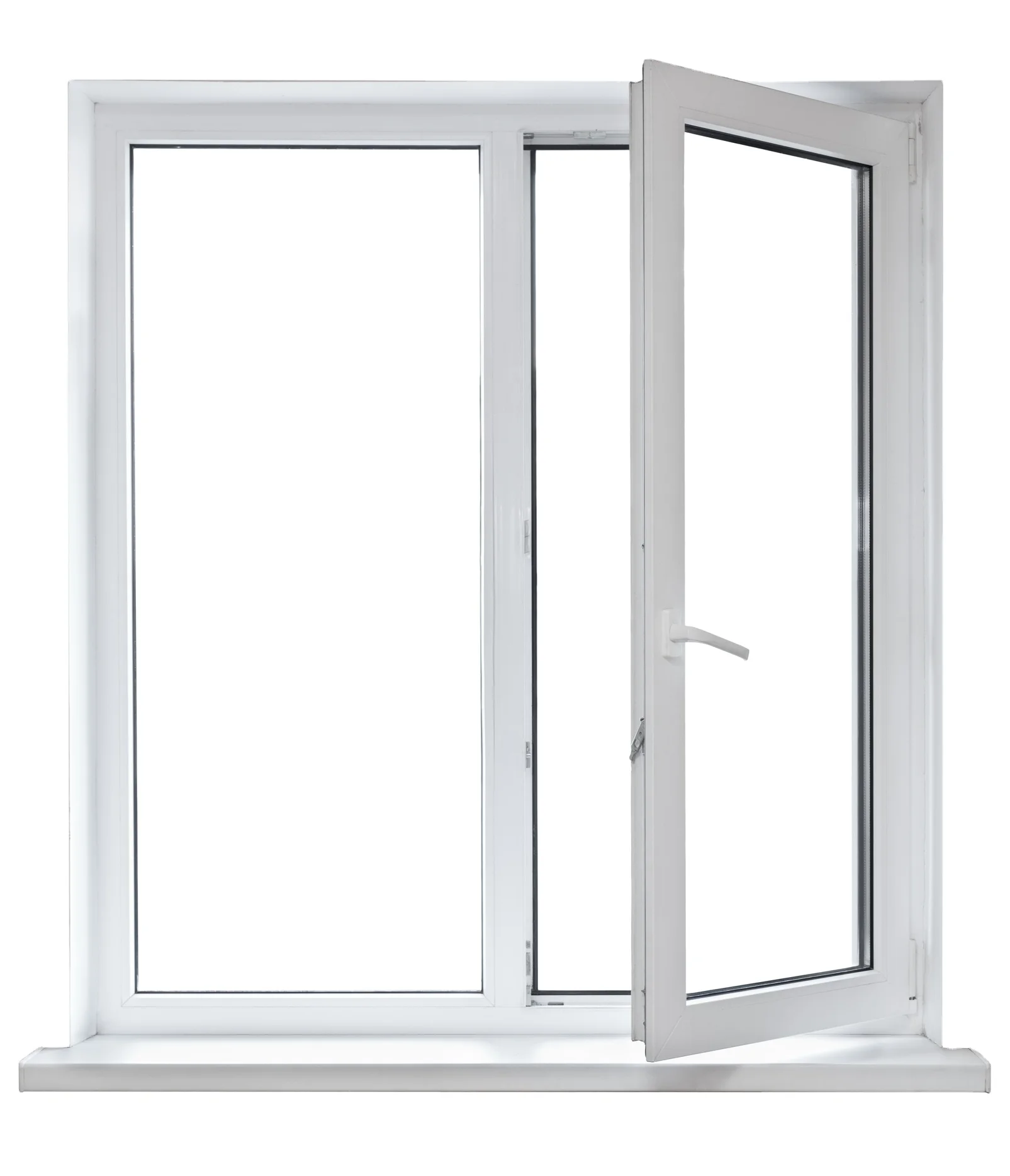 Impact Double Glazed Aluminum Windows Fixed Windows Residential Houses Picture Windows