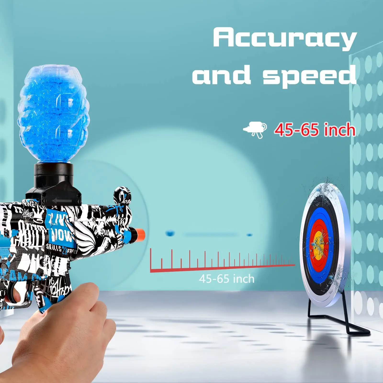 2022 agreat m416 akm47 water gel beads blaster rifle outdoor toy gel water ball gun electricbullet gel gun