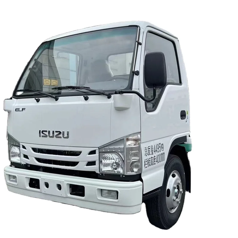 Vehicle Qingling Isuzu 100P Light Cargo Truck Car Diesel Oil Power Vehicle Trucks MINI EV Truck