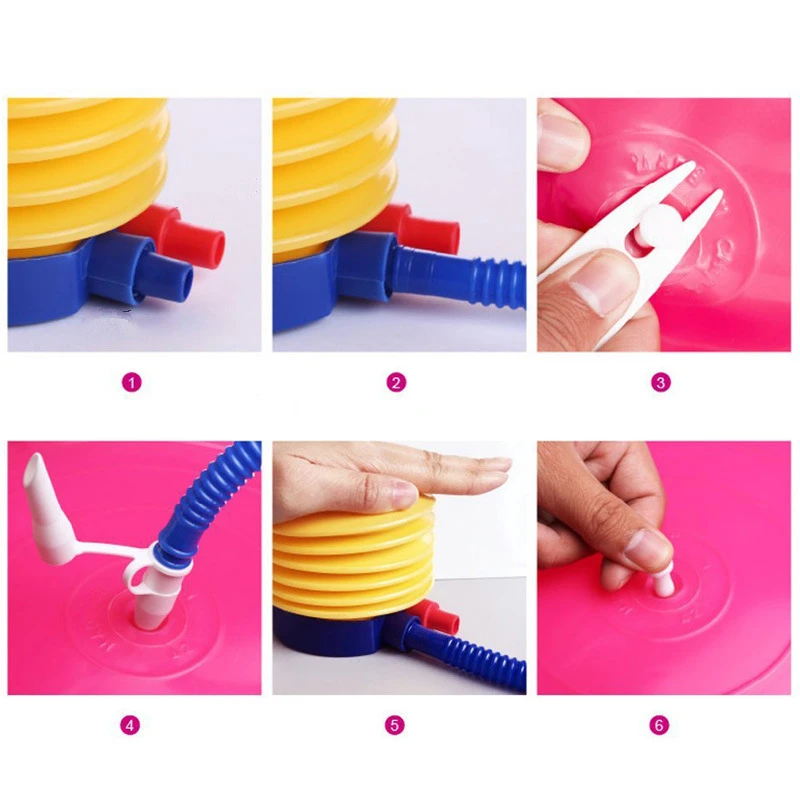 
Inflatable PVC Anti Burst Gym Exercise Peanut Yoga Ball 