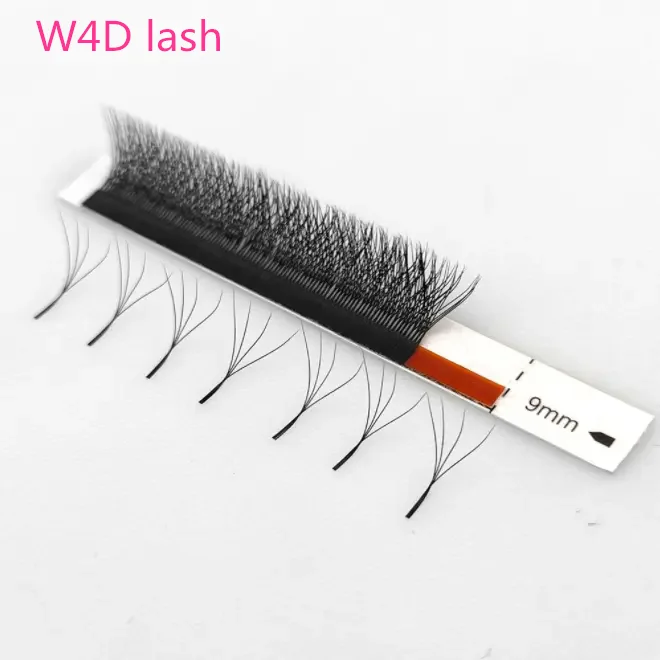 3D W 4D 5D 6D premade fans Russian volume mega lashes 0.1 0.07mm D C curl 12mm 13mm heat bonded false eyelash