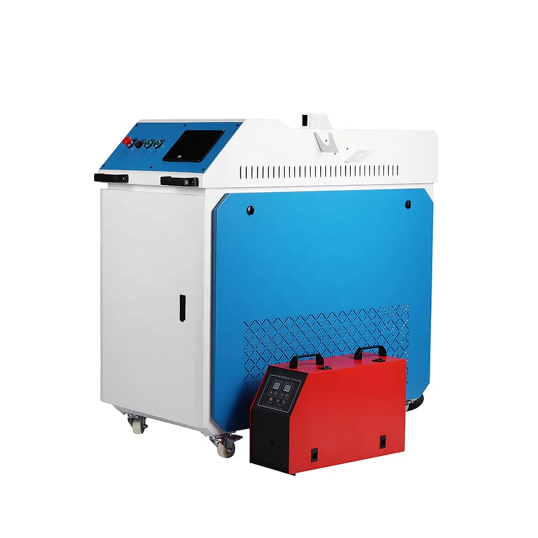 Handheld Laser Rust Removal Tool Raycus 1000W 1500W 2000W 3 in 1 Welding Cutting Continuous Fiber Laser Cleaning Machine