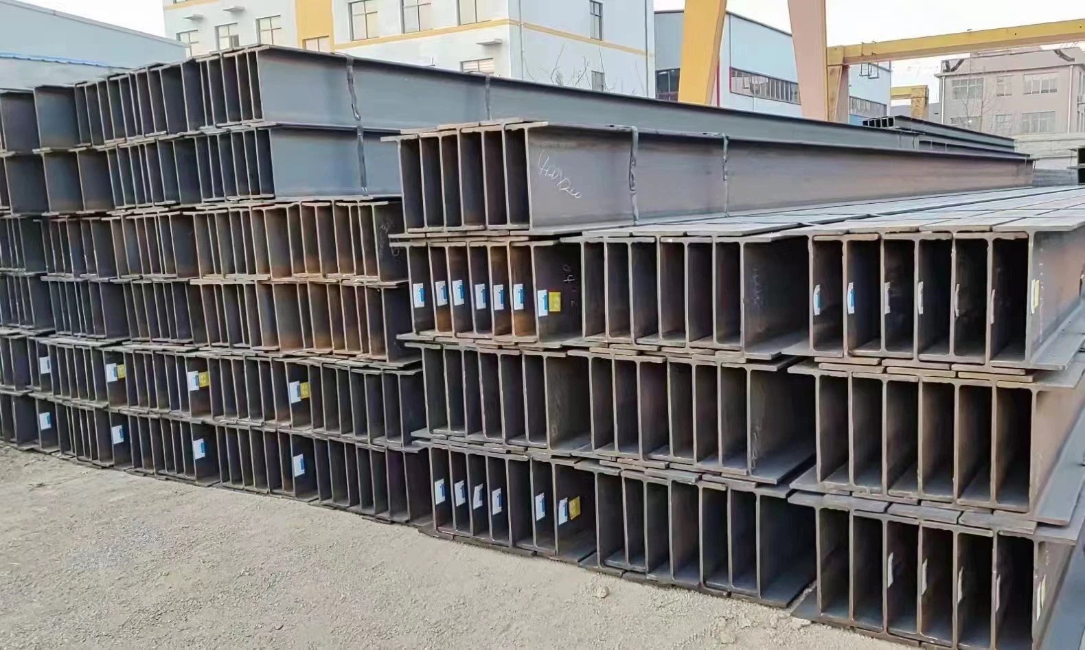 Профили из мягкой углеродистой стали профиль H-формы I Секция ASTM горячекатаная конструкция A36 Ss400 Q235B Q345b S235jr S355 H