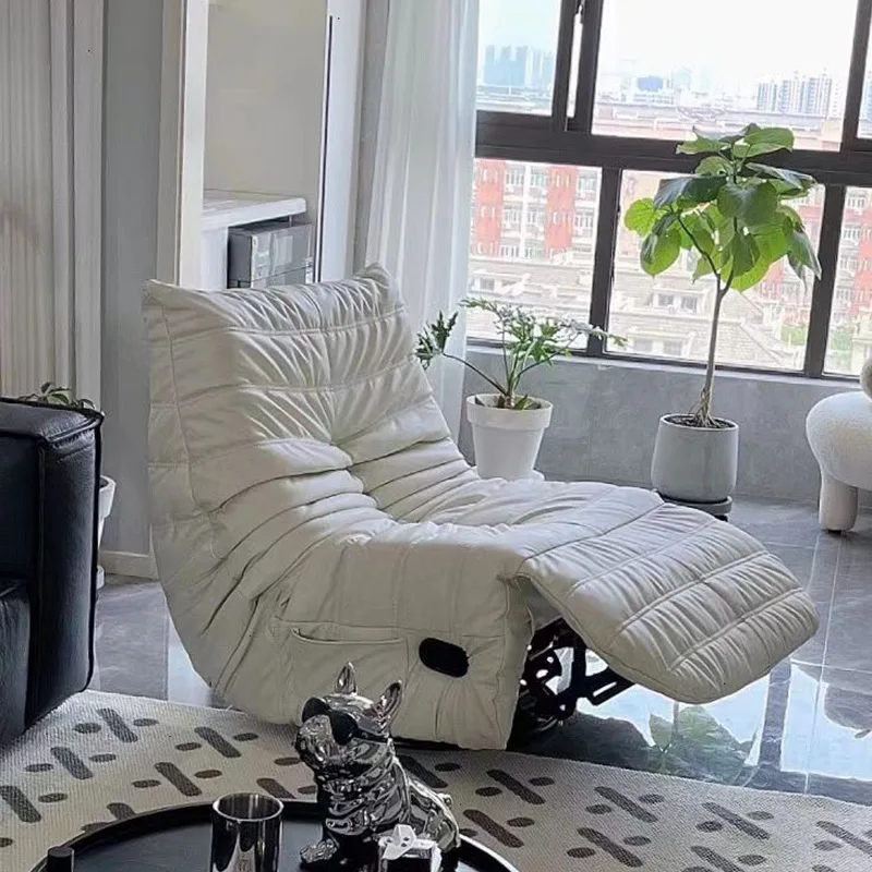 Home Design Minimalist Metal Microfiber Leather Swivel Chair Cheap Enjoy Adjustable Relaxing Lounge Leisure Couch Chairs