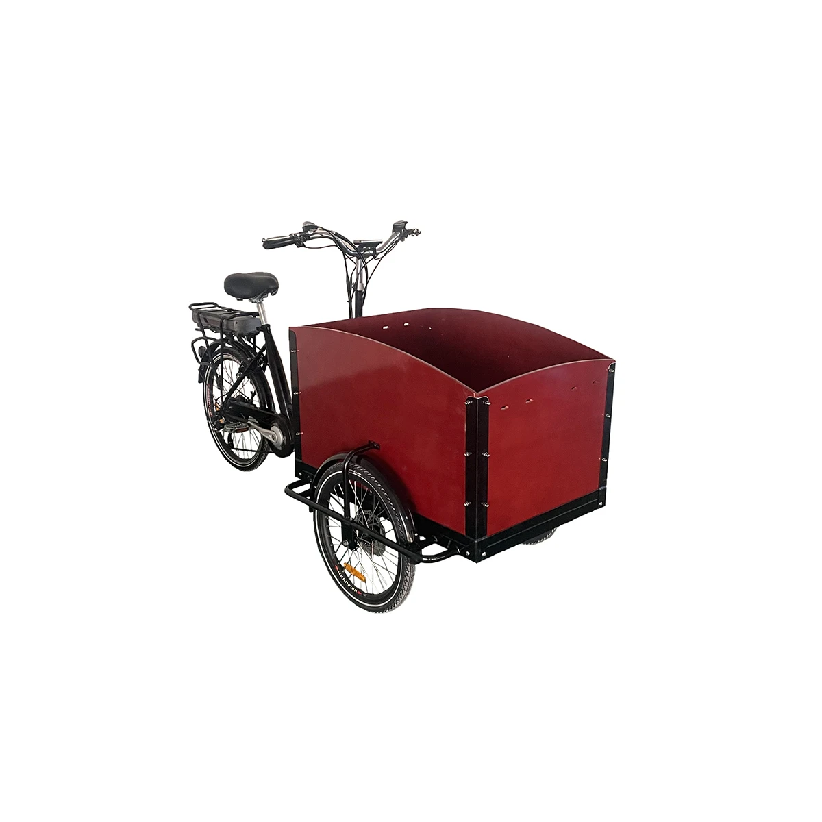 Bakfiets голландский грузовой велосипед 3-х колесный электрический с
