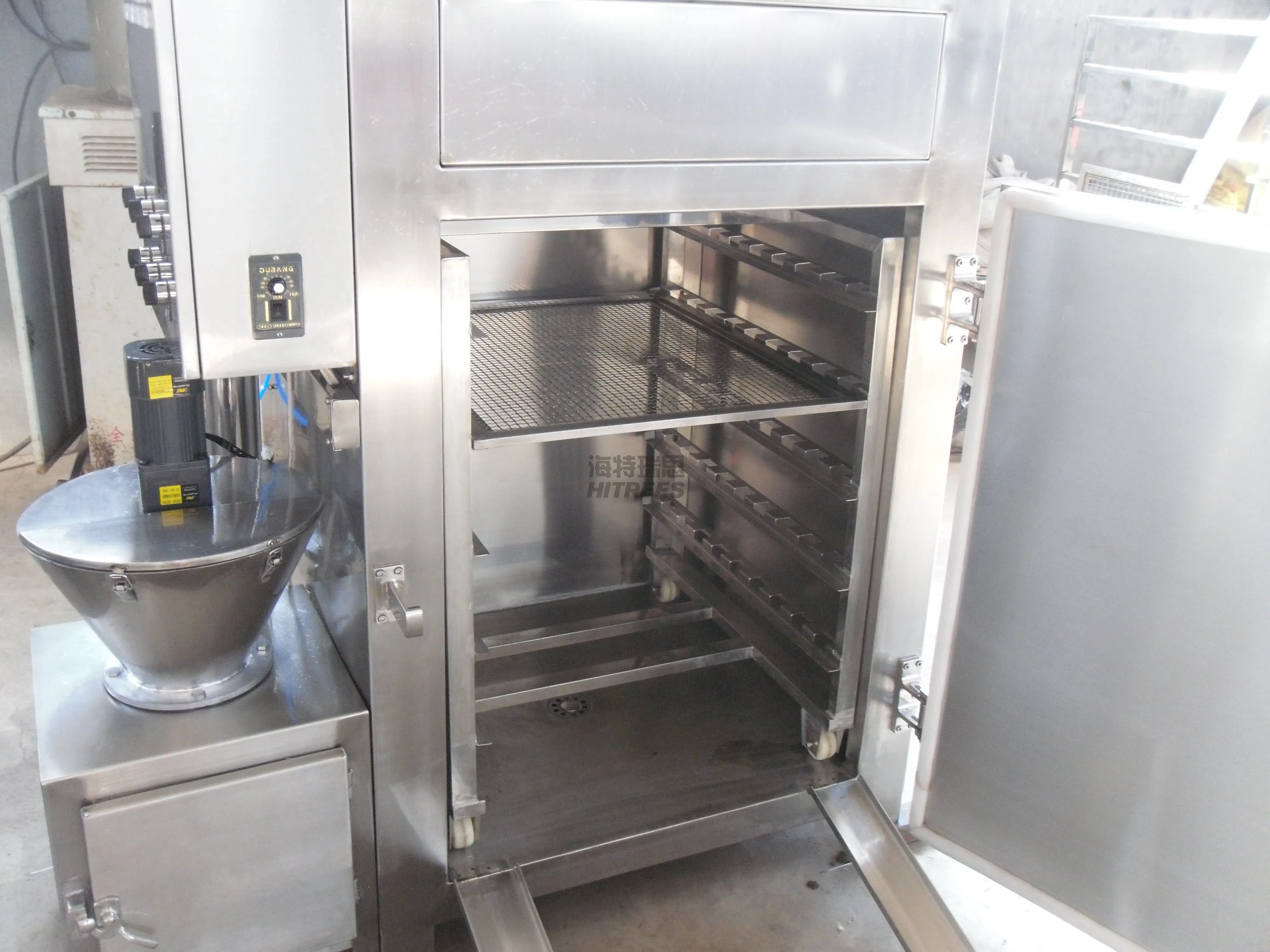SUS 304 industrial Meat/Fish/Duck/Chicken Smoked Machine Smoke House for Sale