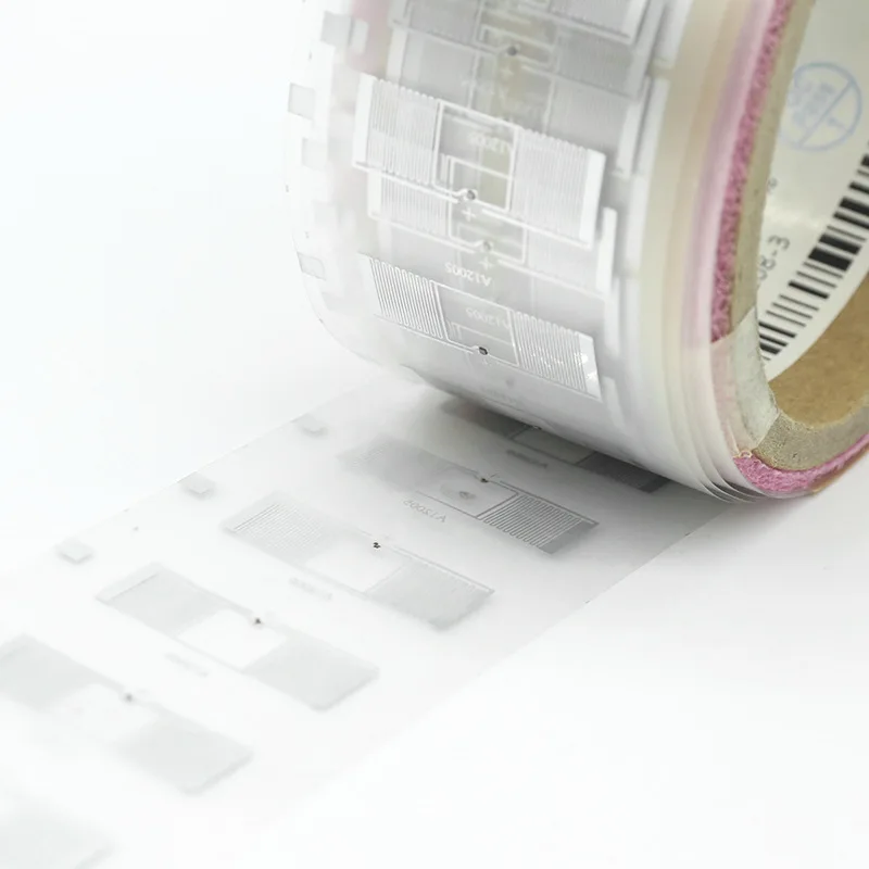 ISO 18000-6C RFID Inlay Writable Passive UHF 860-960Mhz Label Mini Waterproof PET/PVC/Paper RFID Tag Sticker