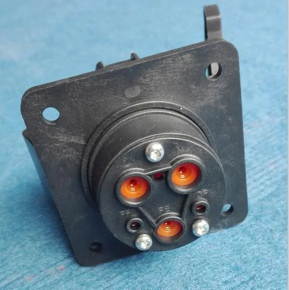 SAE J1772 32A EV зарядная розетка/вход для Side