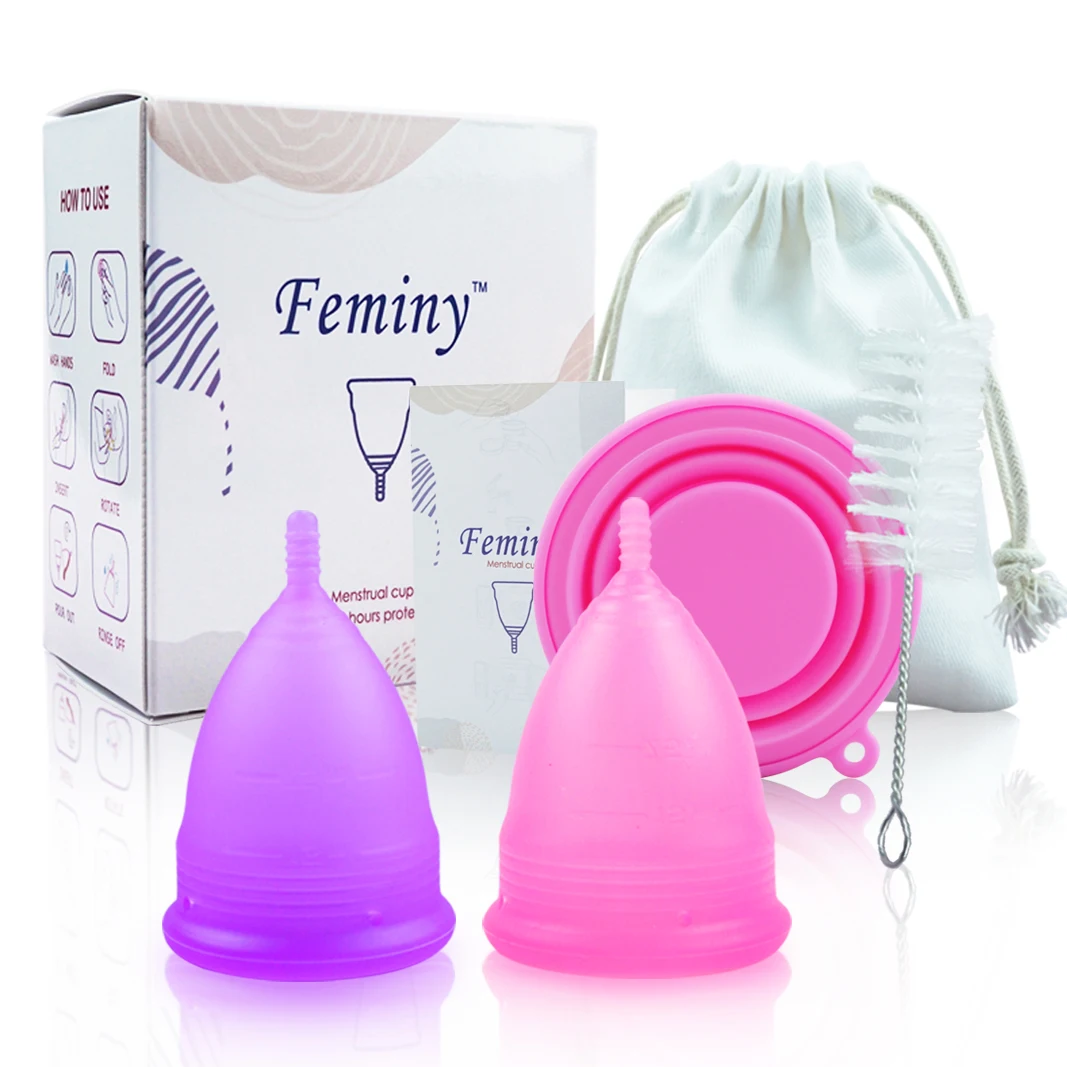 Wholesale Feminine Hygiene Menstrual Cup Period Custom Logo Menstrual Cup Rebrand
